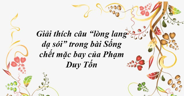 Lòng Lang Dạ Sói Là Gì?