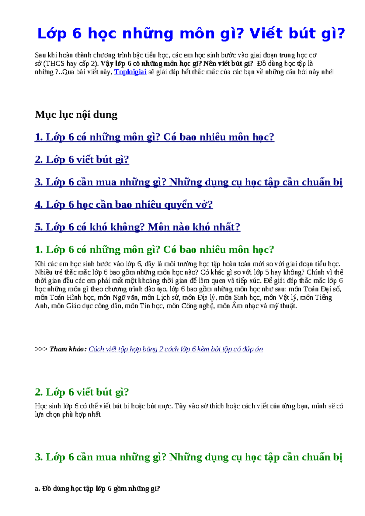 Lớp 6 viết bút mực hay bút bi?
