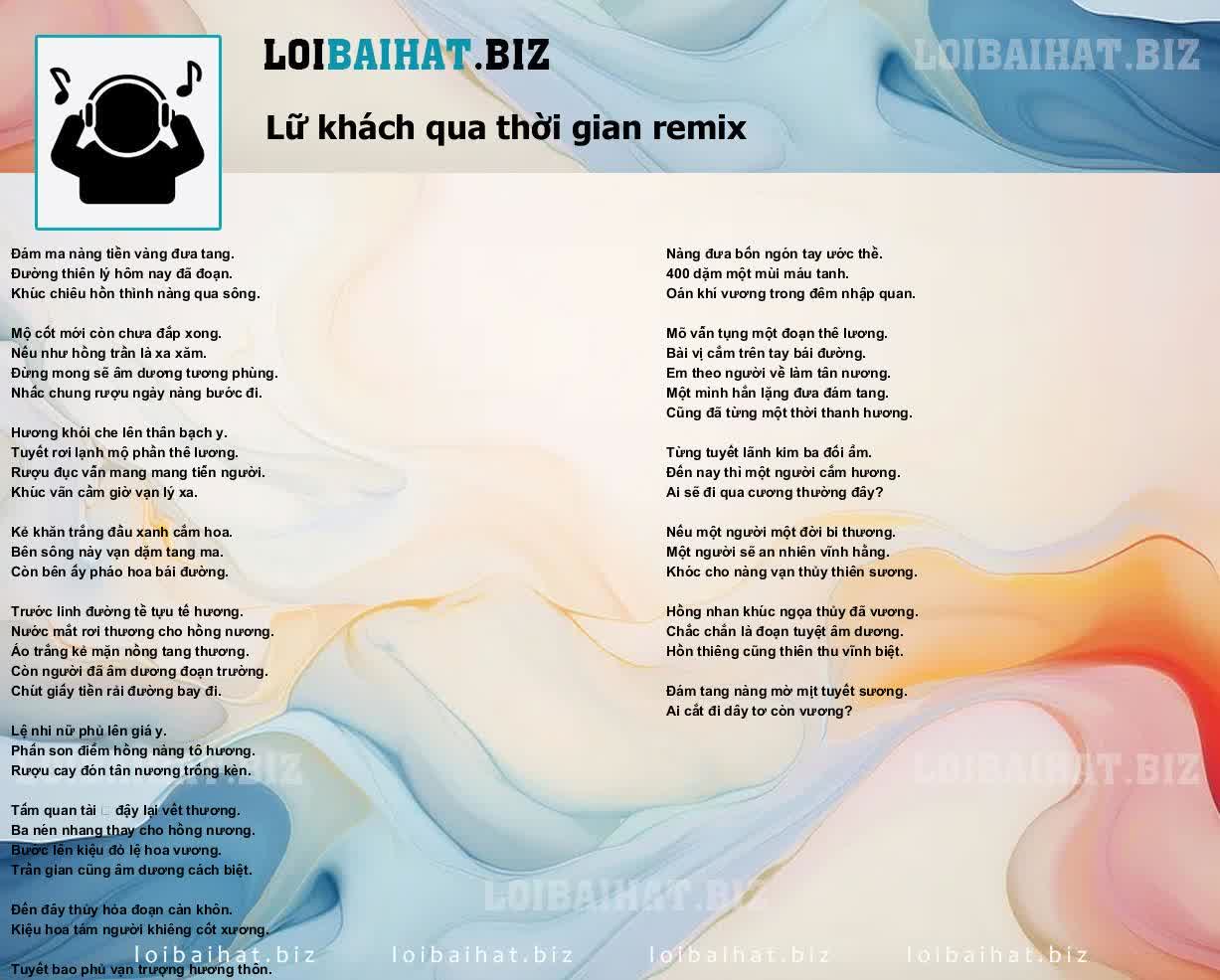 Lữ Khách Vượt Thời Gian