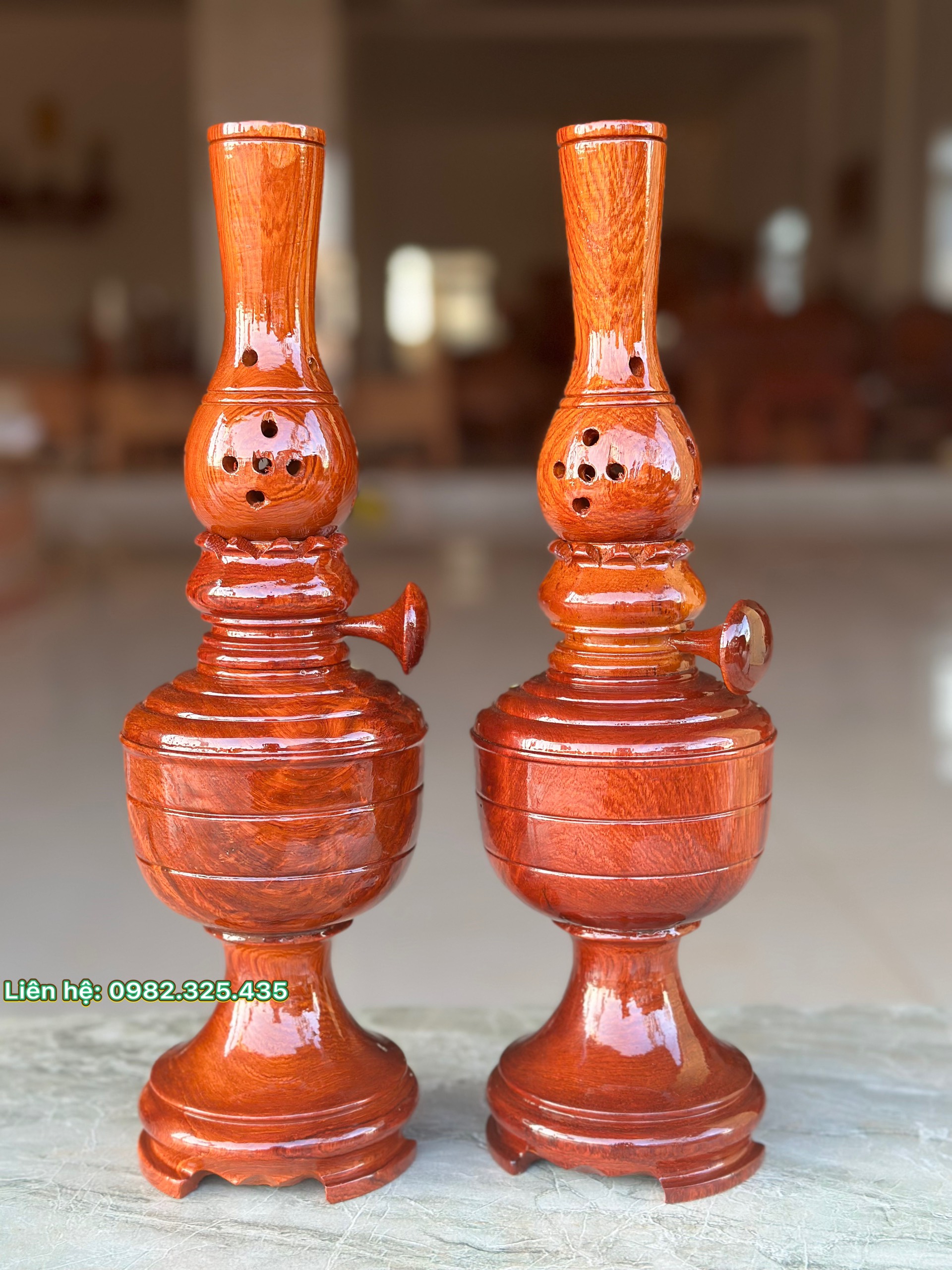 Mẫu Đèn Thờ Bằng Gỗ Đẹp Gallery 1