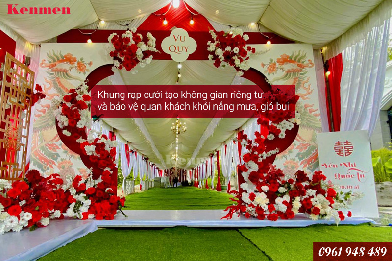 Mẫu Khung Rạp Đám Cưới Đẹp, Sang Trọng, Giá Rẻ Gallery 2