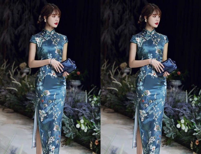 Sườn Xám Ngắn Đẹp Gallery 2