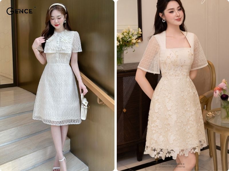 Mẫu Váy Xòe Liền Thân Đẹp Gallery 2