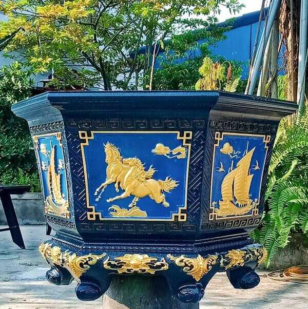 Chậu Cảnh Xi Măng Đẹp Gallery 1