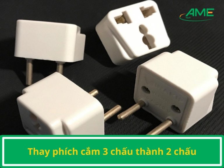 Cục Chuyển 3 Chấu Thành 2 Chấu Gallery 1