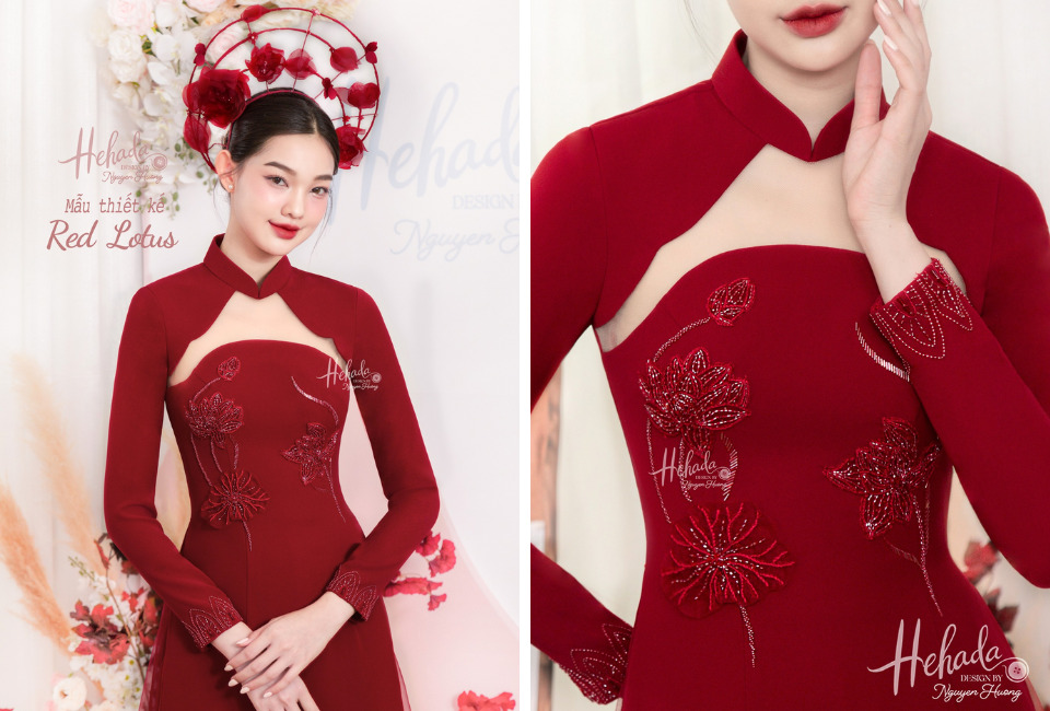 Mẫu Kết Cườm Cổ Áo Dài: Hướng Dẫn và Hình Ảnh Đẹp Nhất Gallery 2