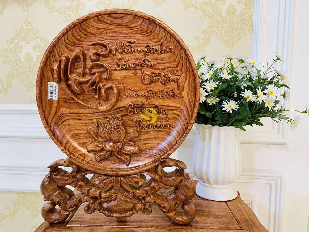 Giá Đỡ Đĩa Trang Trí Bằng Gỗ Gallery 2