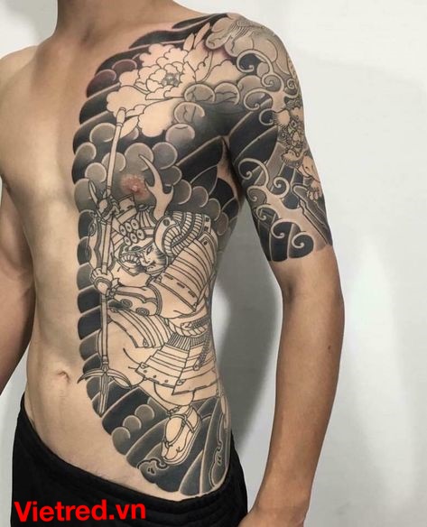 Hình Xăm Nửa Ngực Đẹp: BST Hình Xăm Thu Hút Mọi Ánh Nhìn Gallery 2