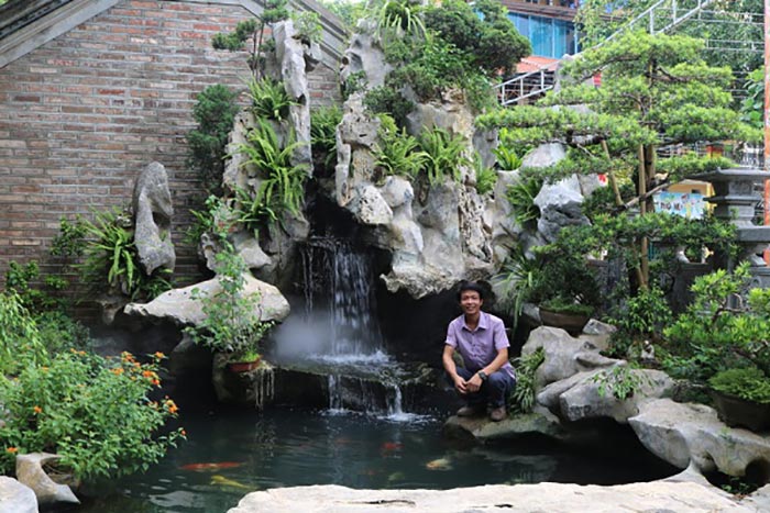 Hòn Non Bộ Có Thác Nước Đẹp Gallery 1