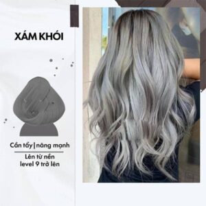 Nhuộm Tóc Màu Bạc Khói: Hướng Dẫn Chi Tiết & Bí Quyết Thành Công Gallery 1