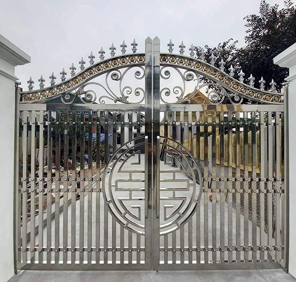 Mẫu Cổng Inox 2 Cánh Đẹp Gallery 2