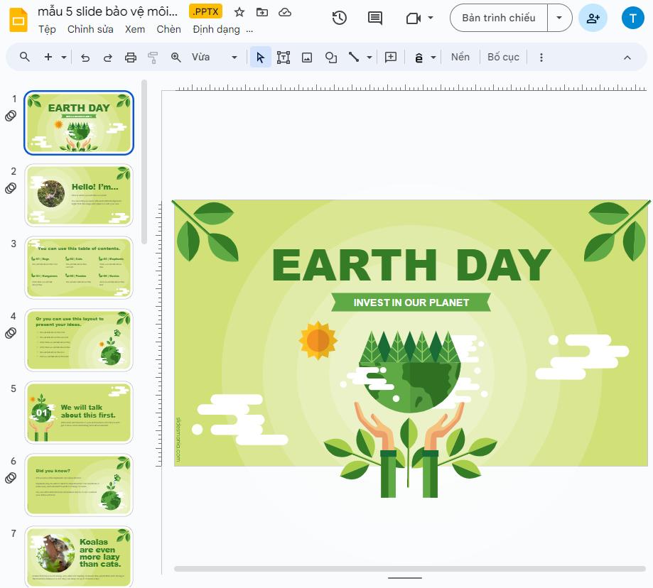 Mẫu Powerpoint về Môi Trường Miễn Phí: Tải xuống ngay những mẫu thuyết trình đẹp mắt và chuyên nghiệp Gallery 2