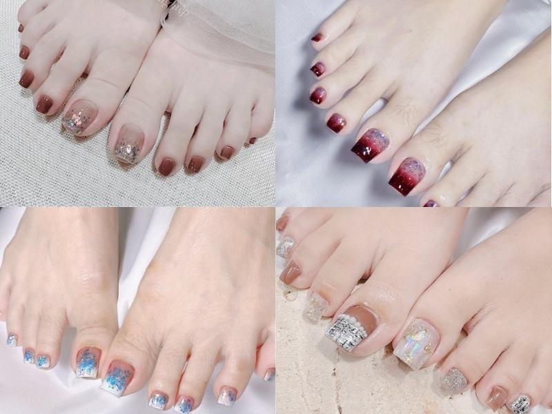 Mẫu Móng Chân Tráng Gương Sang Trọng và Lịch Lãm Gallery 2