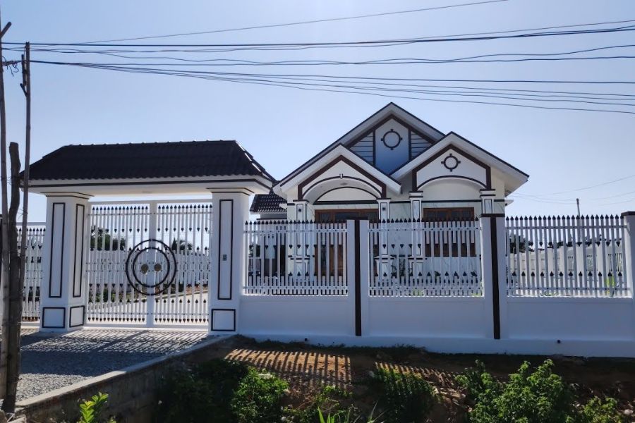 Màu Sơn Tường Hàng Rào Đẹp Gallery 1