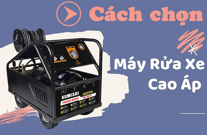 Máy Rửa Xe Cao Áp Gallery 1