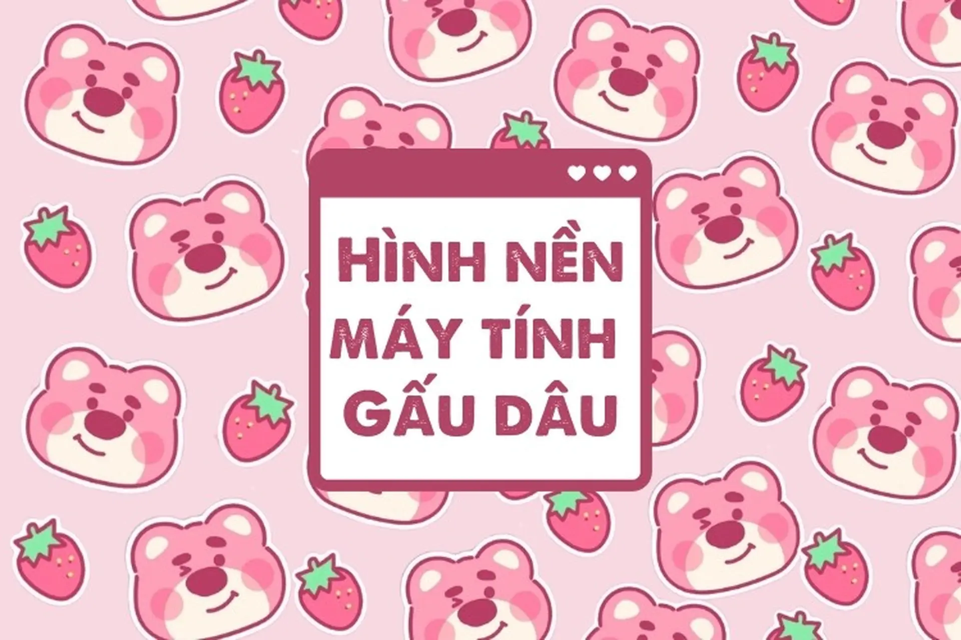 Hình Nền Gấu Dâu Máy Tính: Những Gợi Ý Dễ Thương và Chất Lượng Gallery 2