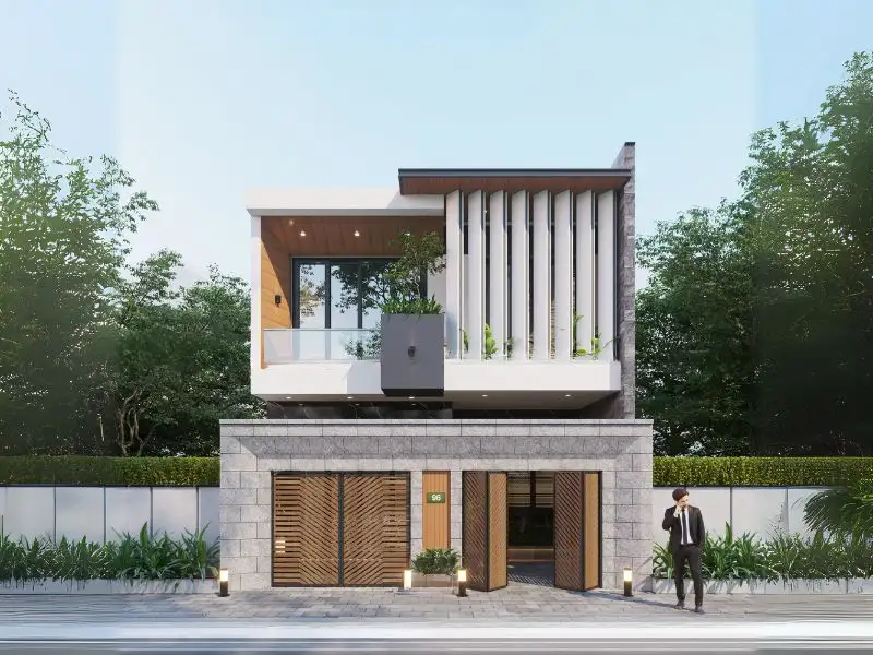 Thiết kế nhà ngang 10m sâu 6m: Giải pháp tối ưu cho diện tích nhỏ Gallery 1