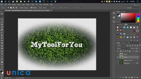 Làm mờ ảnh dần trong Photoshop Gallery 2