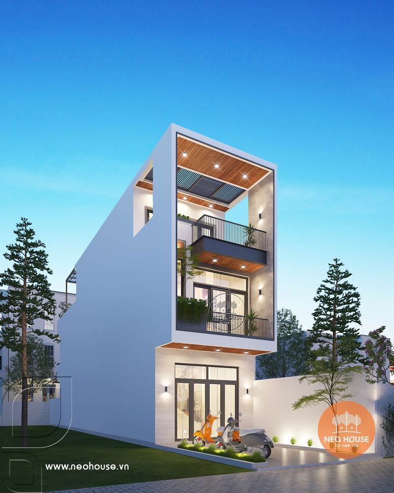 Mẫu nhà 2 tầng rộng 4m dài 20m: Giải pháp tối ưu cho diện tích đất hẹp Gallery 1