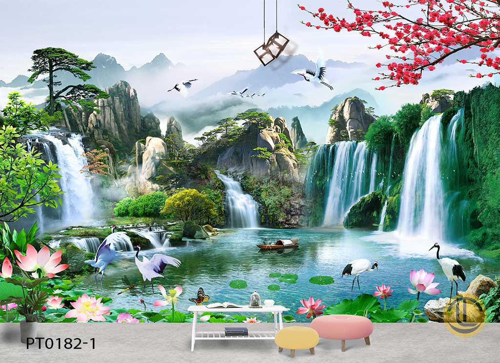 Tranh Dán Tường Phong Cảnh Thiên Nhiên: Mang Vẻ Đẹp Thiên Nhiên Vào Ngôi Nhà Bạn Gallery 1