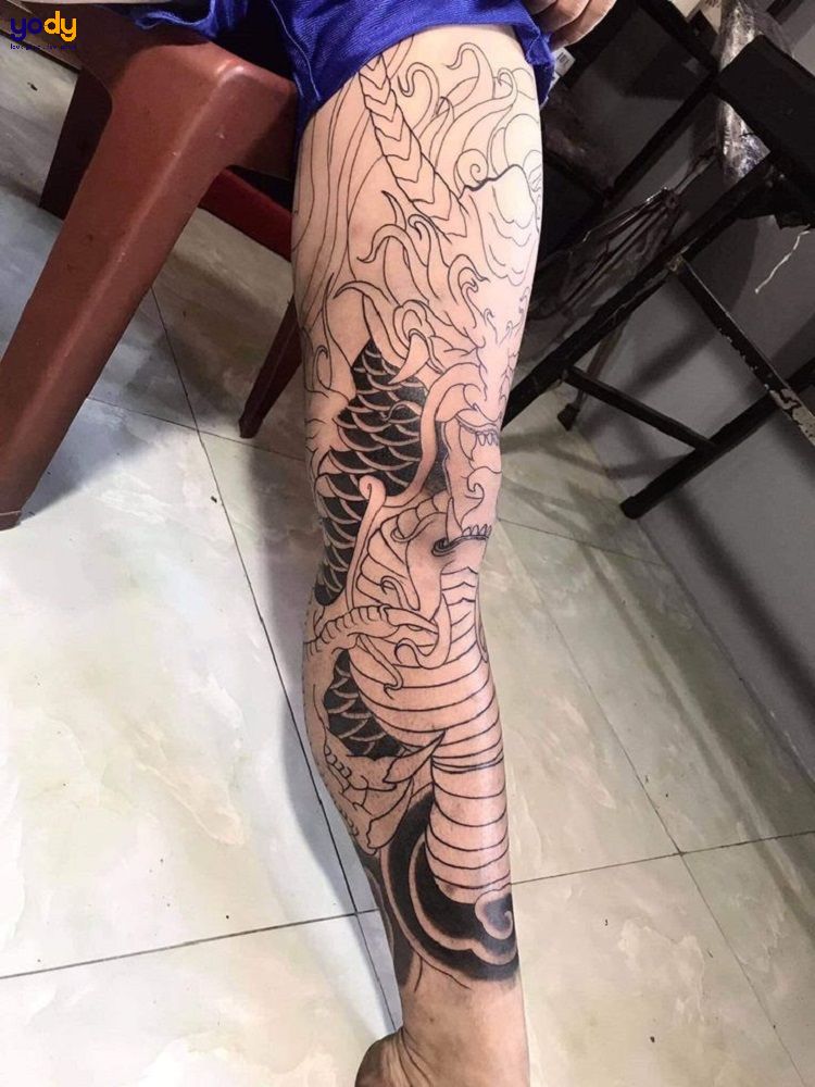 Mẫu Xăm Chân Đẹp Gallery 2