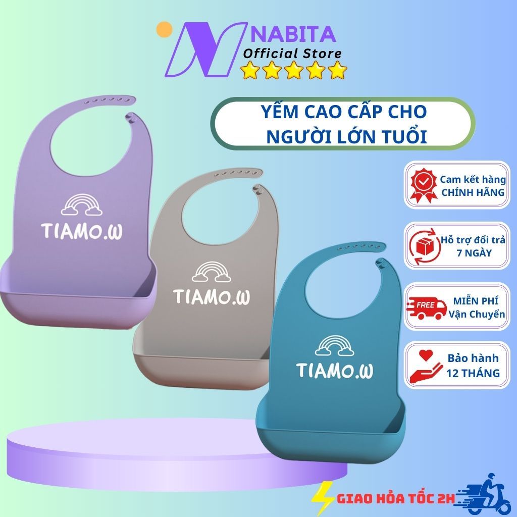 Yếm ăn cho người già: Giúp người lớn tuổi ăn uống dễ dàng và tự tin hơn Gallery 1