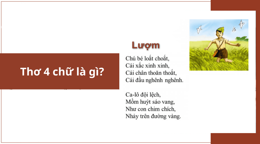 Cách Viết Thơ 4 Chữ Hay Và Đơn Giản Gallery 1