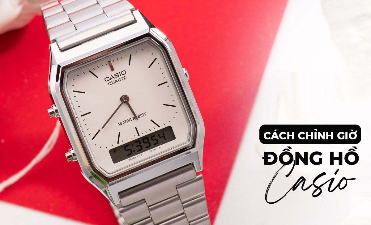 Chỉnh Đồng Hồ Casio 3 Nút Gallery 2