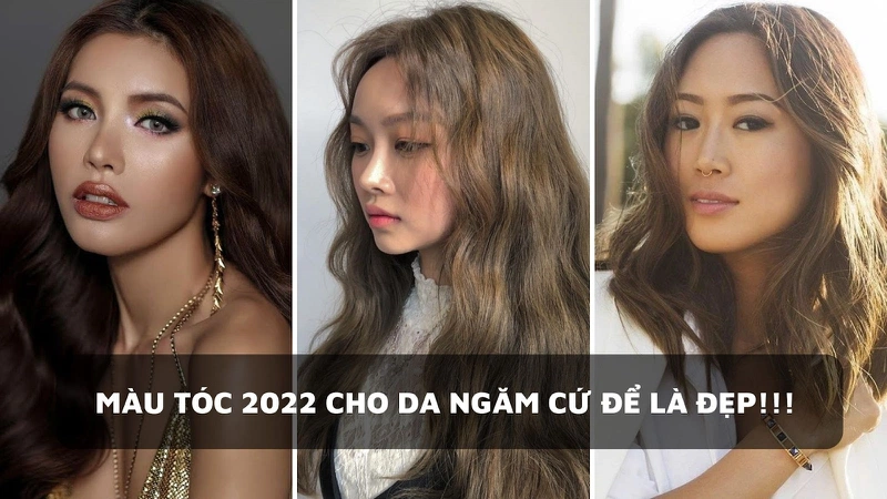 Da ngăm nên nhuộm tóc màu gì nữ? Gallery 2