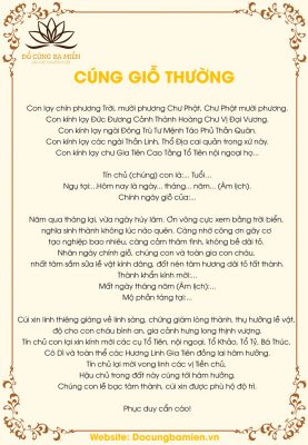 Văn Khấn Giỗ Bà Nội Chuẩn Nhất Gallery 2