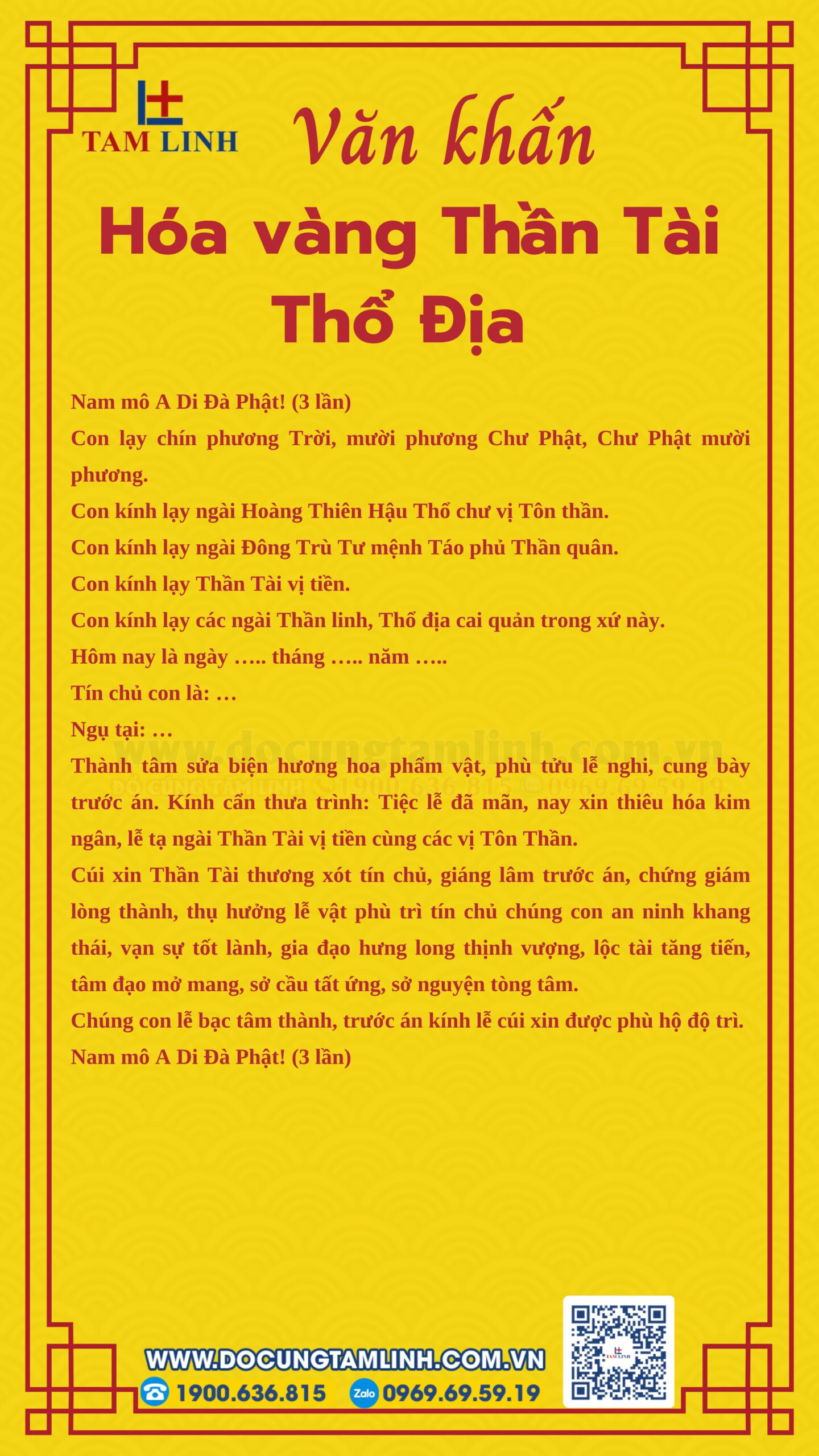 Bài Khấn Hóa Vàng Chuẩn Nhất Gallery 2