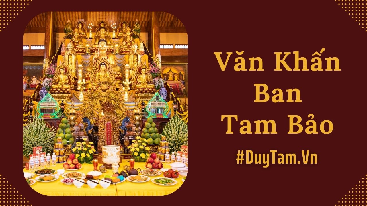 Văn Khấn Tam Bảo Ở Chùa Gallery 2