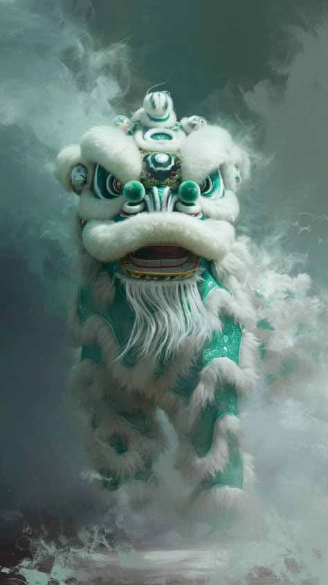Hình Vẽ Lân Sư Rồng Đẹp Gallery 2