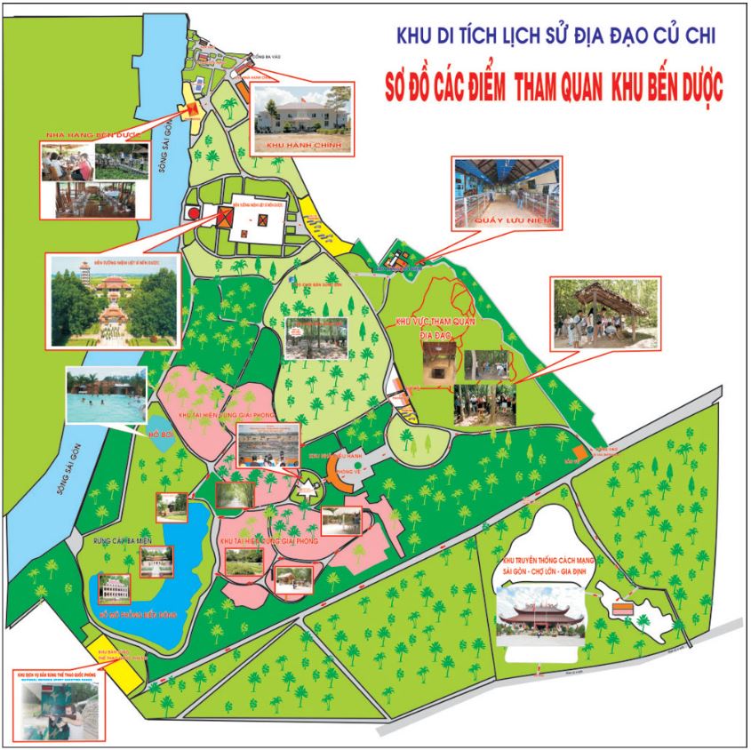 Bản đồ Địa đạo Củ Chi Gallery 2