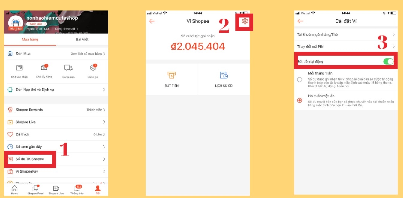 Cách Mua Hàng Bằng Số Dư Tài Khoản Shopee Gallery 2