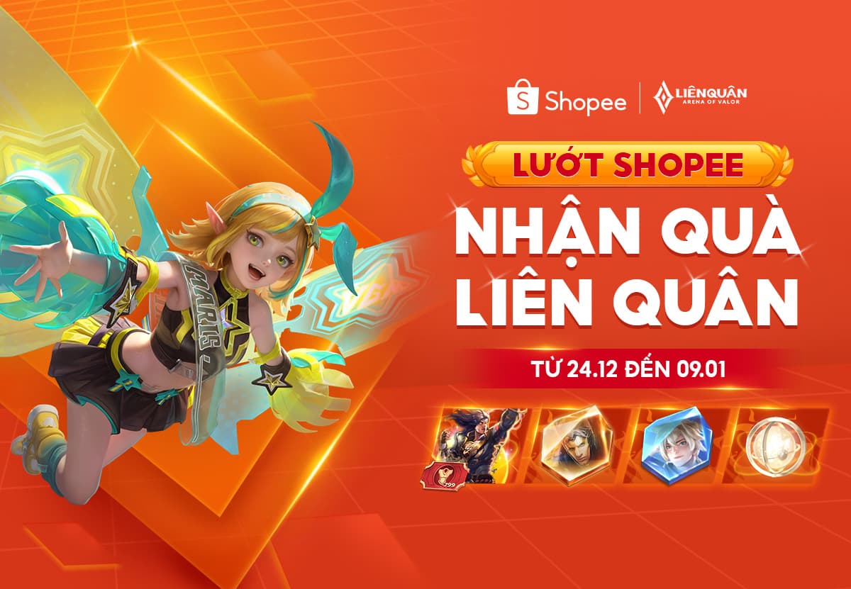 Lướt Shopee Nhận Quà Liên Quân - Cách Nhận Quà Liên Quân Miễn Phí Từ Shopee Gallery 2