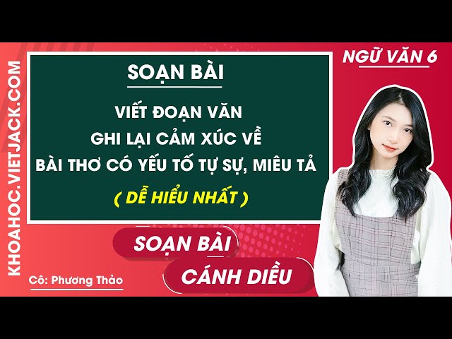 Bài Thơ Lớp 6 Có Yếu Tố Tự Sự Và Miêu Tả Gallery 2
