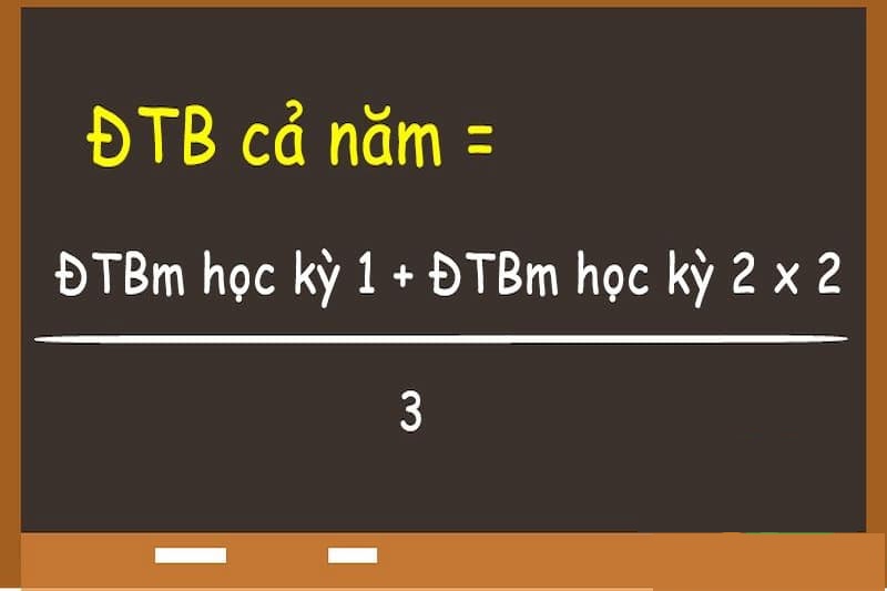 Cách Tính Điểm Trung Bình Môn Gallery 2