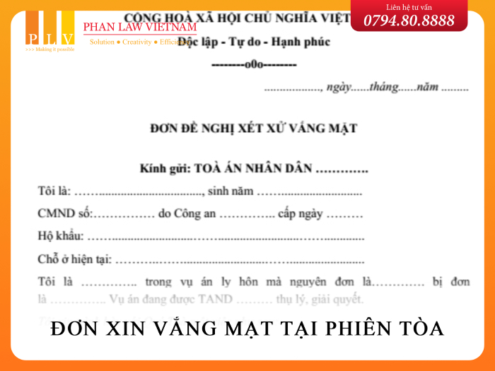 Mẫu đơn xin vắng mặt trong cuộc họp Gallery 2