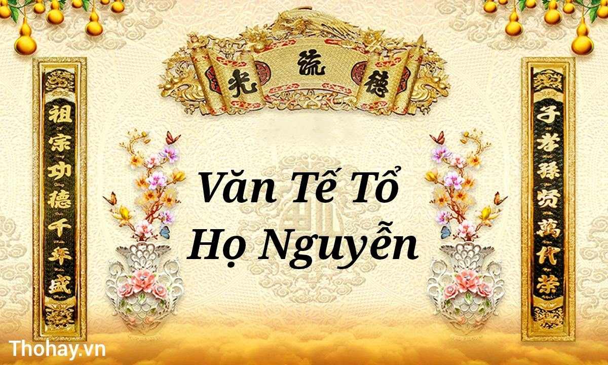 Bài Văn Tế Họ Hay Nhất Gallery 2