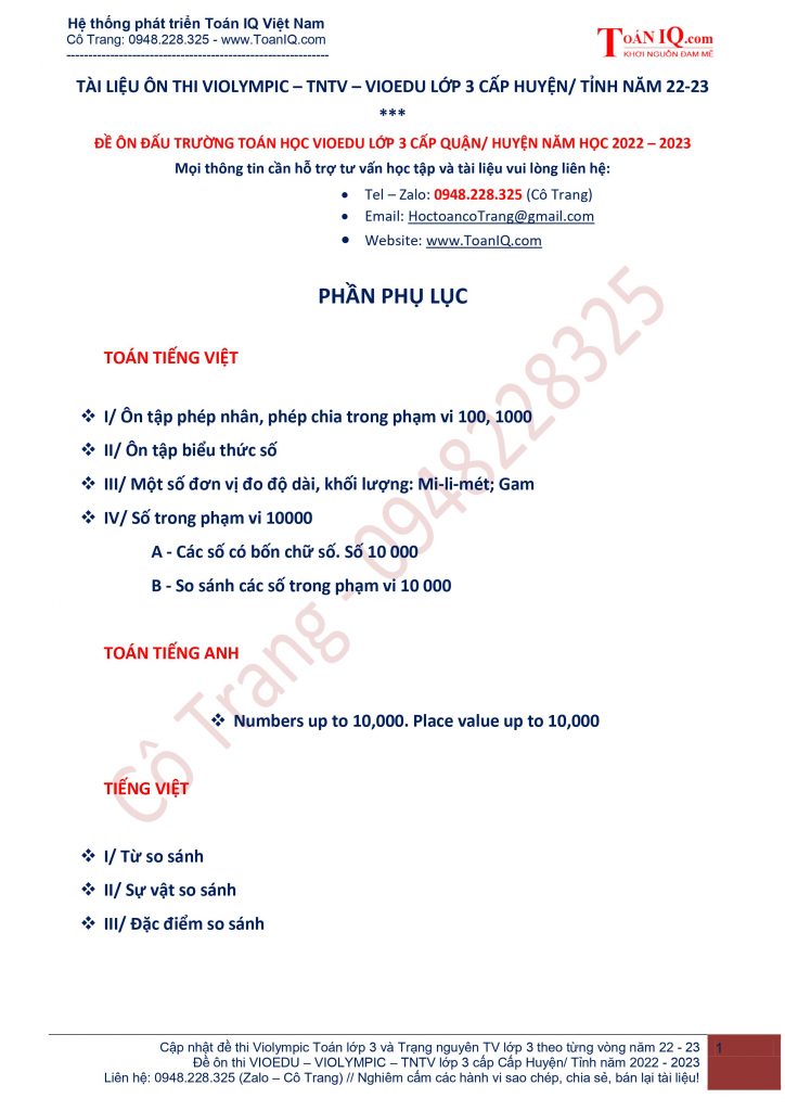 Luyện Thi VioEdu Lớp 3 Hiệu Quả - Bí Quyết Thành Công