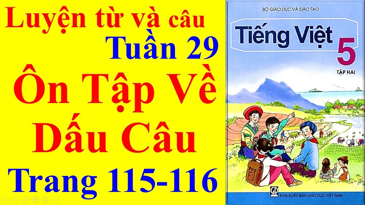 Luyện Từ và Câu Lớp 5 Trang 115 116