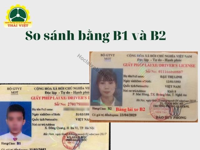 Lý thuyết B1 và B2 có khác nhau không? Gallery 2