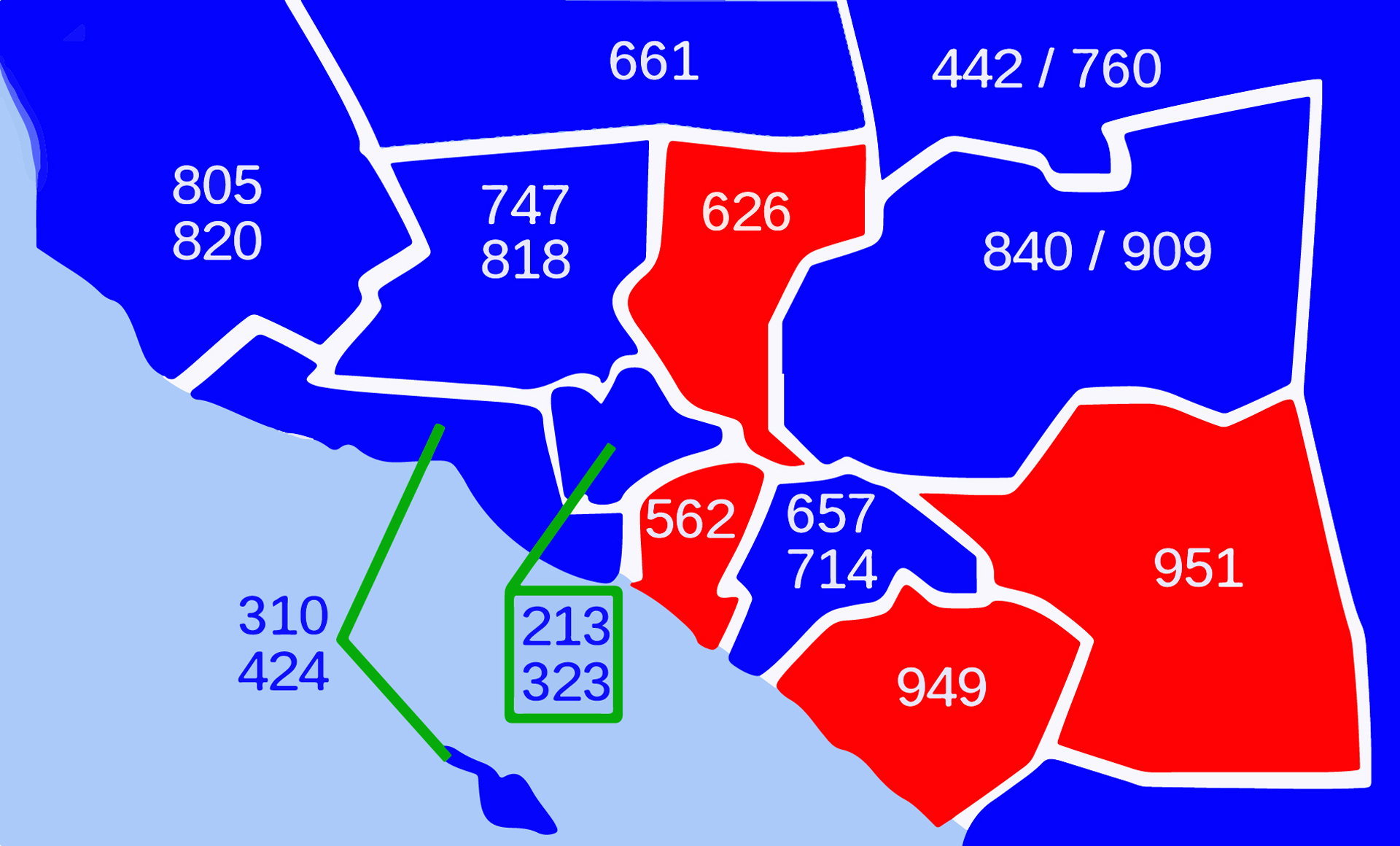 Mã Vùng California iOS
