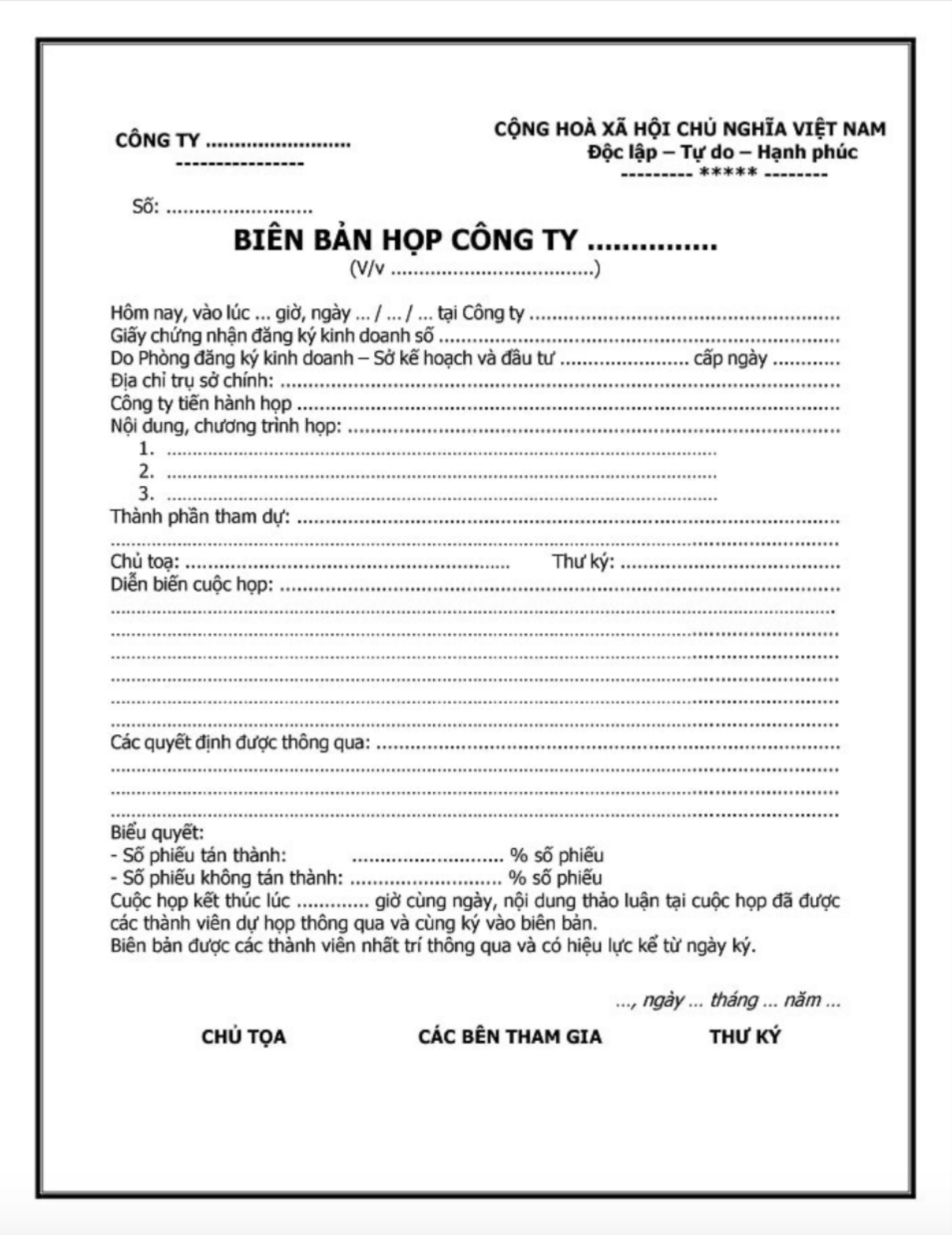 Mẫu Biên Bản Họp Chuẩn SEO: Hướng Dẫn Chi Tiết & Ví Dụ