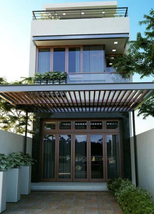 Mái Hiên Nhà Ống Đẹp