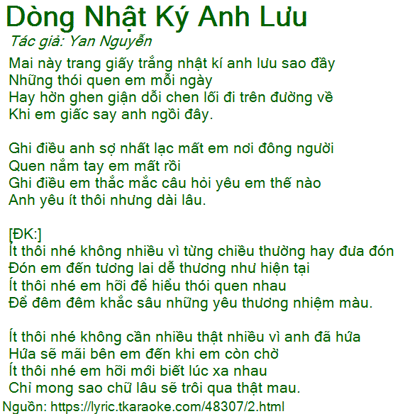 Mai này trang giấy trắng nhật ký anh lưu sao đầy Gallery 1