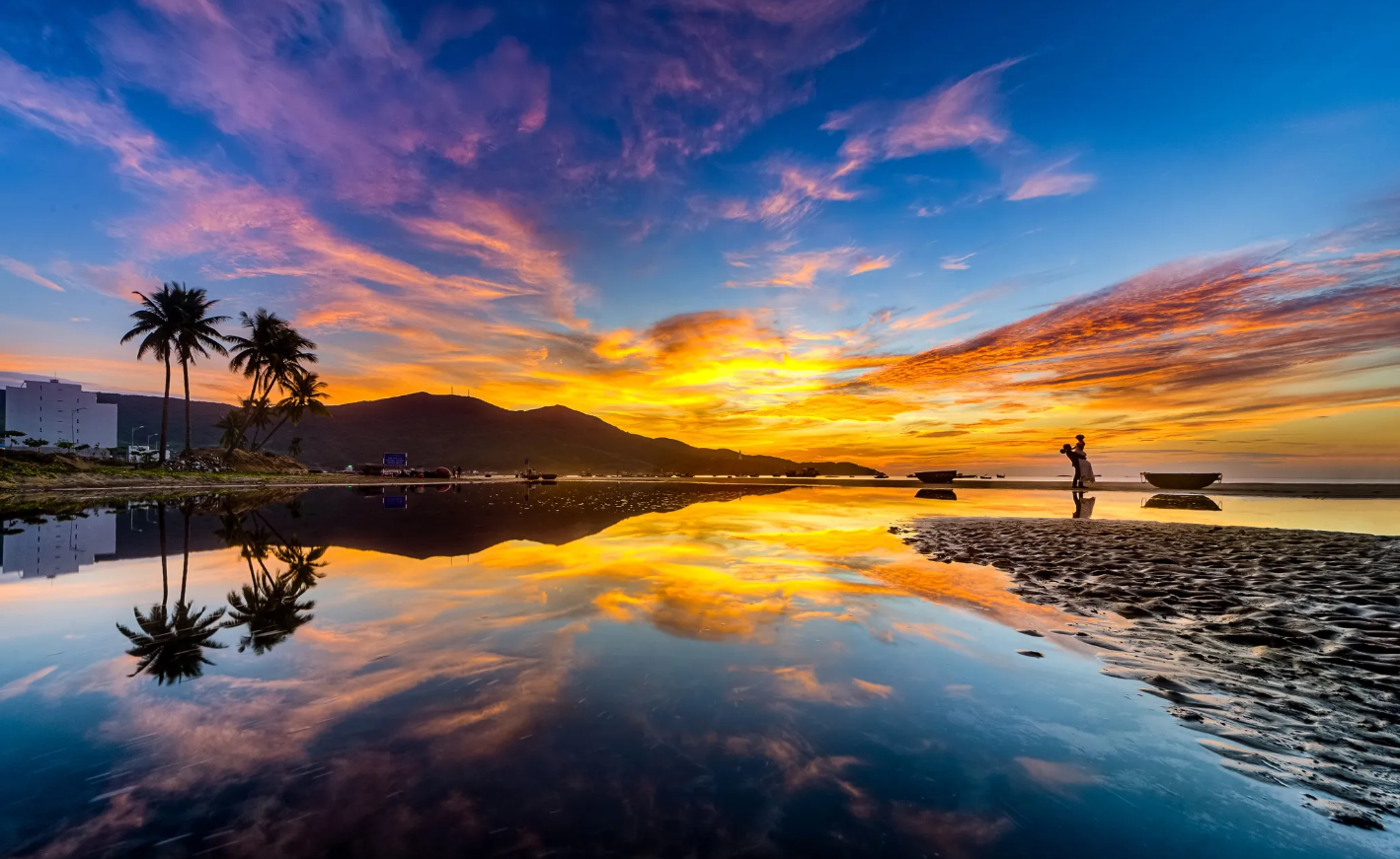 Tả cảnh hoàng hôn trên biển Gallery 1
