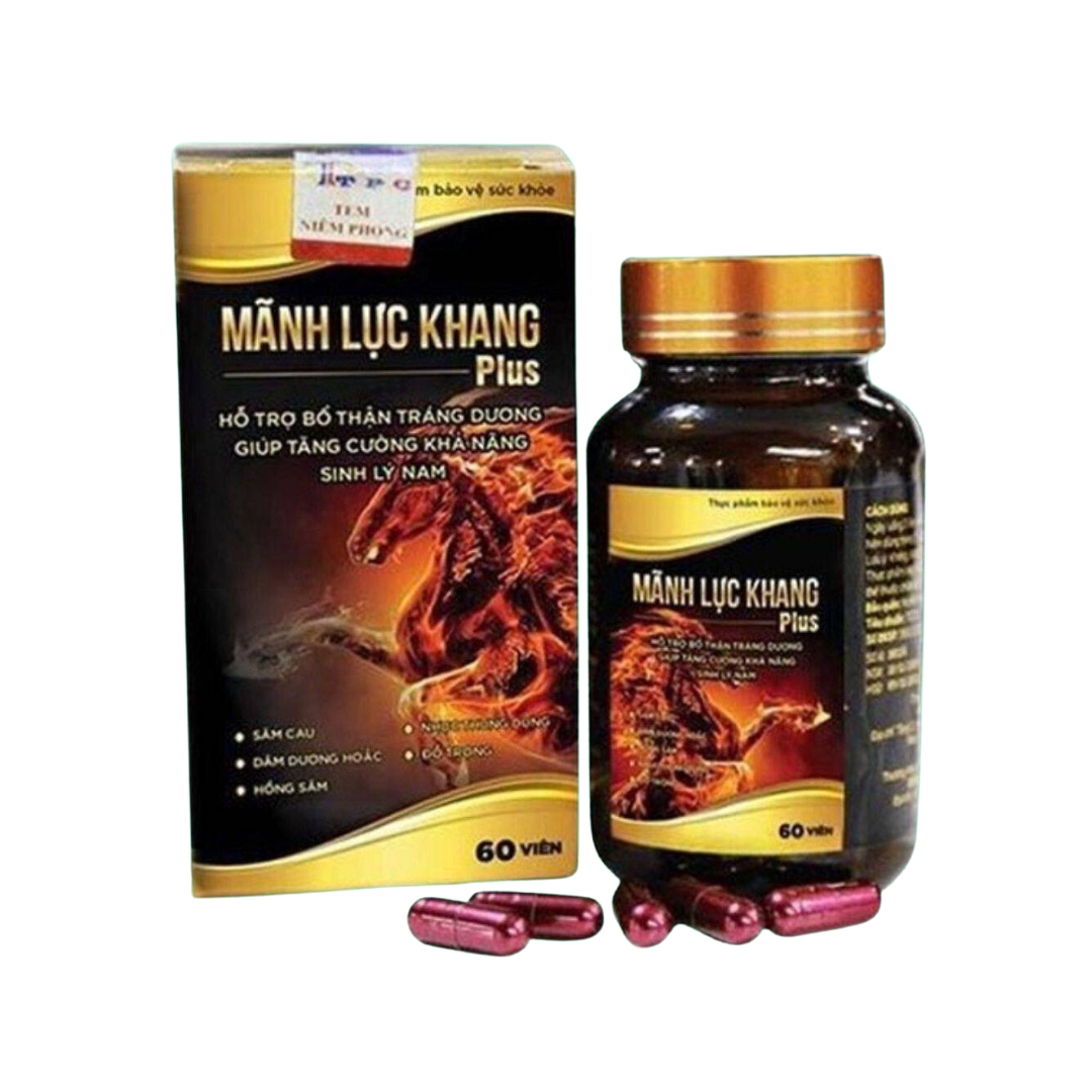 Mạnh Lực Khang Plus - Giải pháp tăng cường sinh lý nam giới hiệu quả