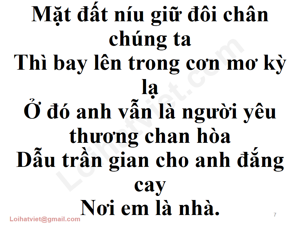 Mặt Đất Níu Giữ Đôi Chân Chúng Ta